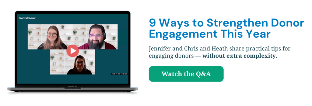9 Easy Ways to Strengthen Donor Engagement This Year